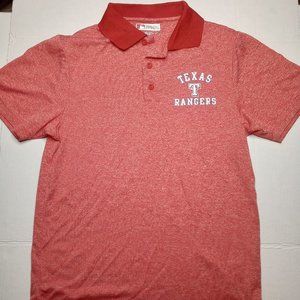 Men's  M Texas Rangers Polo red